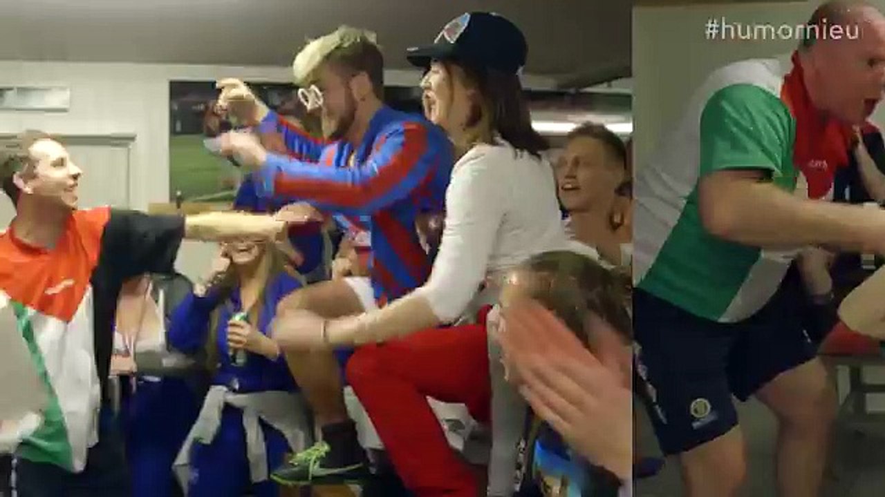 Un match de foot bourré