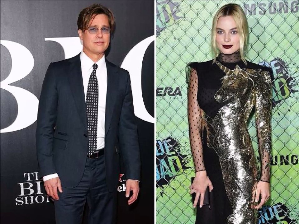 Brad Pitt Affair with  Margot  Robbie After Angelina  Jolie Split