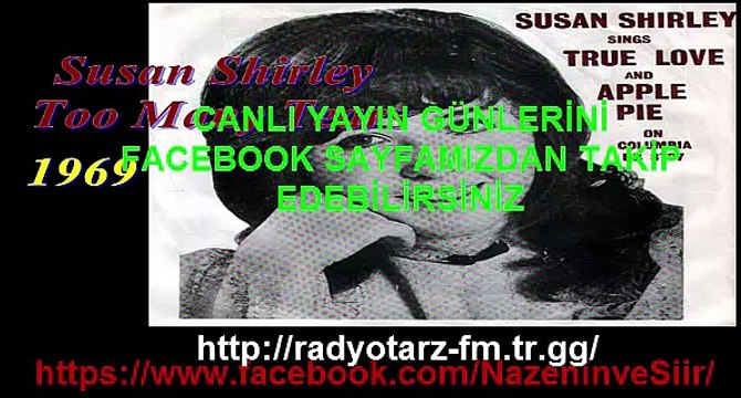 Susan Shirley Too Many Tears 1969