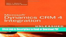 Read Microsoft Dynamics CRM 4 Integration Unleashed PDF Free