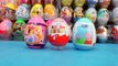 huevos kinder sorpresa en español peppa pig, Princesas de Disney y kinder sorpresa juguetes niñas