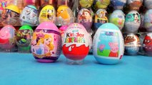 huevos kinder sorpresa en español peppa pig, Princesas de Disney y kinder sorpresa juguetes niñas