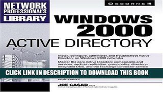 [READ] Online Windows 2000 Active Directory Free Download