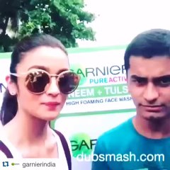 Alia Bhatt as Kareena Kapoor- Bollywood Dubamash