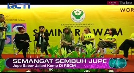 Vonis Kanker Serviks Tak Bunuh Semangat Jupe untuk Sembuh