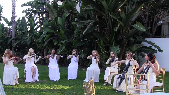 Los Angeles Corporate Rock String Quartet - Moves Like Jagger (Maroon 5 cover)