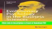 Read Evolutionary Psychology in the Business Sciences Ebook Online