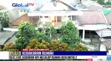 Rumah Berlantai Dua di Bogor, Hangus Terbakar