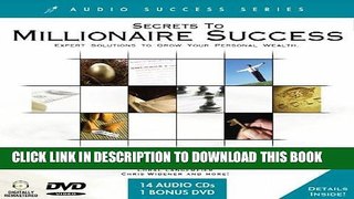 KINDLE Secrets to Millionaire Success: Expert Solutions to Grow Your Personal Wealth (Audio