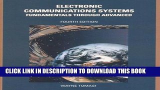 [READ] Kindle Electronic Communication Systems: Fundamentals through Advanced (4th Edition)