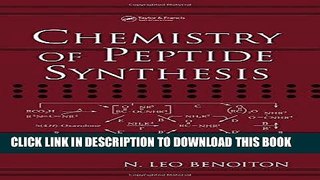 [PDF] Download Chemistry of Peptide Synthesis Full Ebook
