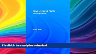 READ  Environmental Rights: Critical Perspectives  BOOK ONLINE