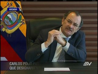 Licencia contralor Carlos Pólit