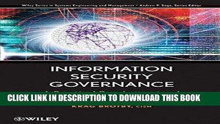 EPUB Information Security Governance: A Practical Development and Implementation Approach PDF Full