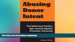 READ  Abusing Donor Intent: The Robertson Family s Epic Lawsuit Against Princeton University  GET