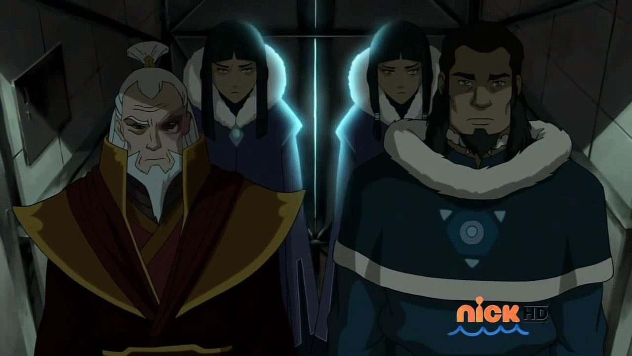 The Legend of Korra amusing Zuko scene