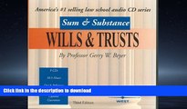 READ  Sum   Substance Audio on Wills   Trusts 2004 FULL ONLINE