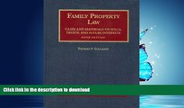 FAVORITE BOOK  Family Property Law Cases and Materials, 5th (University Casebook Series)  BOOK