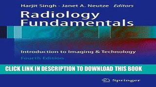 Read Now Radiology Fundamentals: Introduction to Imaging   Technology Download Online