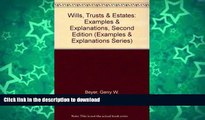READ  Wills, Trusts   Estates: Examples   Explanations, Second Edition (Examples   Explanations
