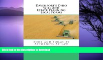 EBOOK ONLINE  Davenport s Ohio Will And Estate Planning Legal Forms FULL ONLINE