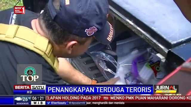 Polri Sita Bahan-Bahan Kimia Milik Terduga Teroris di Majalengka