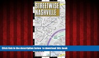 liberty books  Streetwise Nashville Map - Laminated City Center Street Map of Nashville, Tennessee