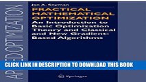 MOBI Practical Mathematical Optimization: An Introduction to Basic Optimization Theory and