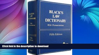 FAVORITE BOOK  Black s Law Dictionary: Definitions of the Terms and Phrases of American and