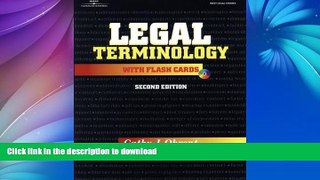 READ BOOK  Legal Terminology with Flashcards FULL ONLINE