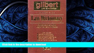 GET PDF  Gilbert s Pocket Size Law Dictionary--Brown: Newly Expanded 2nd Edition!  BOOK ONLINE