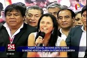 Poder Judicial decidirá este viernes si Nadine Heredia cambia su domicilio a Ginebra