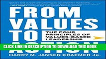 [PDF Kindle] From Values to Action: The Four Principles of Values-Based Leadership Ebook Download