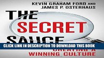 [PDF Kindle] The Secret Sauce: Creating a Winning Culture Audiobook Free