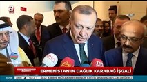 Ərdoğn azərbaycanlı jurnalistin Ermənistanla bağlı sualını cavablandırdı