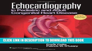 [PDF] Echocardiography in Pediatric and Adult Congenital Heart Disease Popular Collection