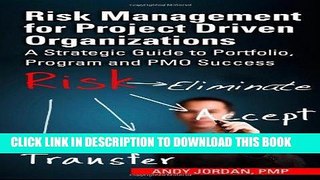 MOBI Risk Management for Project Driven Organizations: A Strategic Guide to Portfolio, Program and