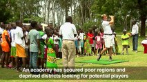 Ivory Coast's children try golf, game of the rich