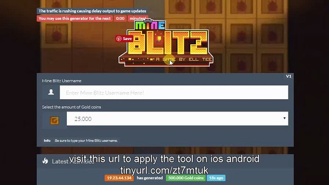 Mine Blitz Money Gold Coins Cheats iOS Android
