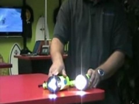 Differences between the LED and halogen diving lights