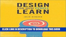 [PDF] Design for How People Learn (2nd Edition) (Voices That Matter) Full Colection