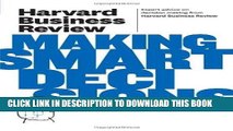 KINDLE Harvard Business Review on Making Smart Decisions (Harvard Business Review Paperback