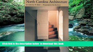 Read books  North Carolina Architecture BOOOK ONLINE