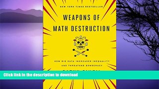 READ BOOK  Weapons of Math Destruction: How Big Data Increases Inequality and Threatens Democracy
