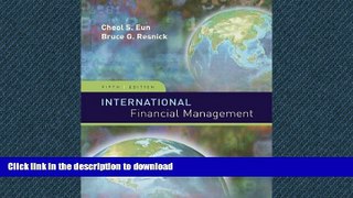 READ  International Financial Management (Irwin/McGraw-Hill Series in Finance, Insurance and Real