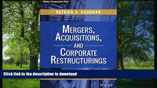 FAVORITE BOOK  Mergers, Acquisitions, and Corporate Restructurings (Wiley Corporate F A)  BOOK