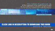 MOBI The SAGE Handbook of Organizational Communication: Advances in Theory, Research, and Methods
