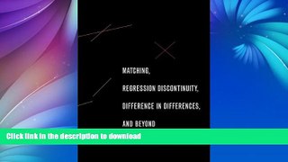 READ  Matching, Regression Discontinuity, Difference in Differences, and Beyond  GET PDF