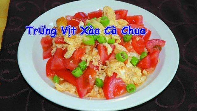 Cách Làm Trứng Xào Cà Chua Đơn Giản Ngon Miệng
