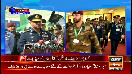 Air Chief Sohail Aman says ready to meet and face any challenge